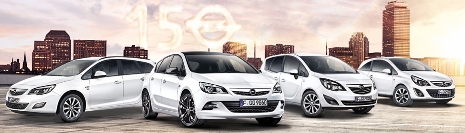 Die Opel Jubil�umsangebote